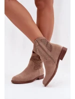 Topánky na podpätku model 224619 Krok vo veľkom štýle