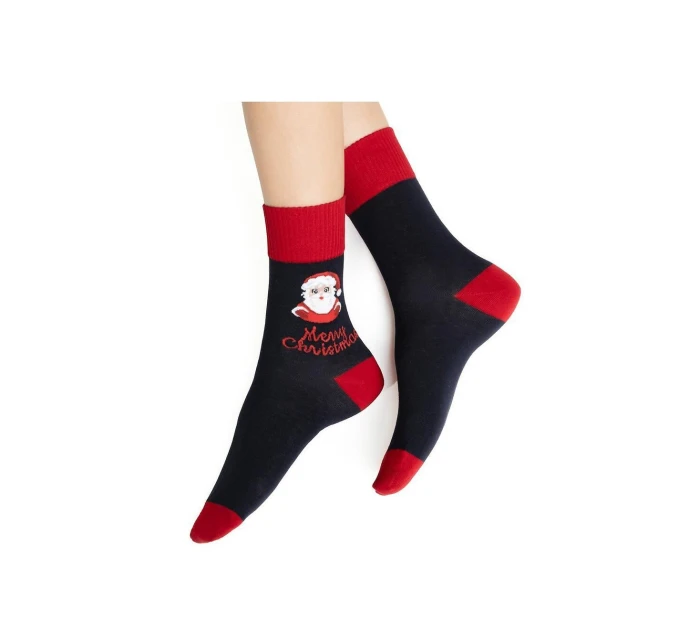 Dámské vánoční ponožky model 21327638 3540 - Steven Dámské vánoční ponožky model 21327638 3540 - Steven
