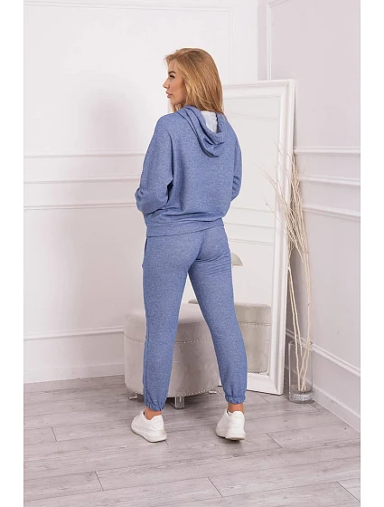 Džínová mikina s kapucí v model 18749102 - K-Fashion