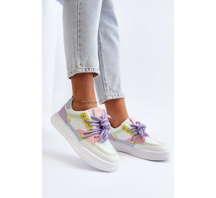 Dámské tenisky z ekokože v provedení model 21648806 - Boto Dámské tenisky z ekokože v provedení model 21648806 - Boto