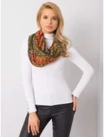 Dámska šatka AT CH F106016 tmavo oranžová