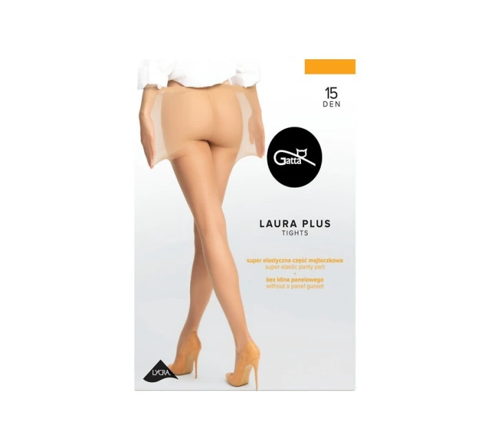 Pančuchové nohavice Gatta Laura Plus Size 15 den 6-XXL