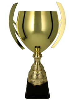 Zlatý kovový pohár model 21827266