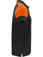 Printer Prime Polo Men Pánske piqué polo z hrubej bavlny 61.5024 čierna/oranžová Printer Prime Polo Men Pánske piqué polo z hrubej bavlny 61.5024 čierna/oranžová