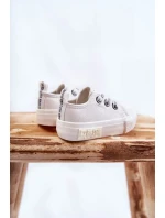 Dětské kožené tenisky BIG STAR model 21594822 Bílé - Big Star Shoes