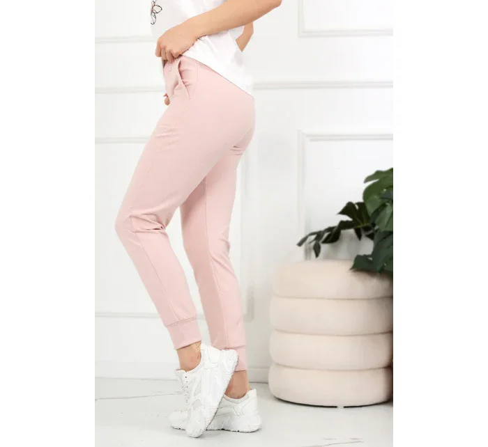 Dámské teplákové kalhoty OFF PINK Dámské teplákové kalhoty OFF PINK