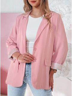 Dámska nadrozmerná bunda RESIDAL pink FashionStreet PY0123