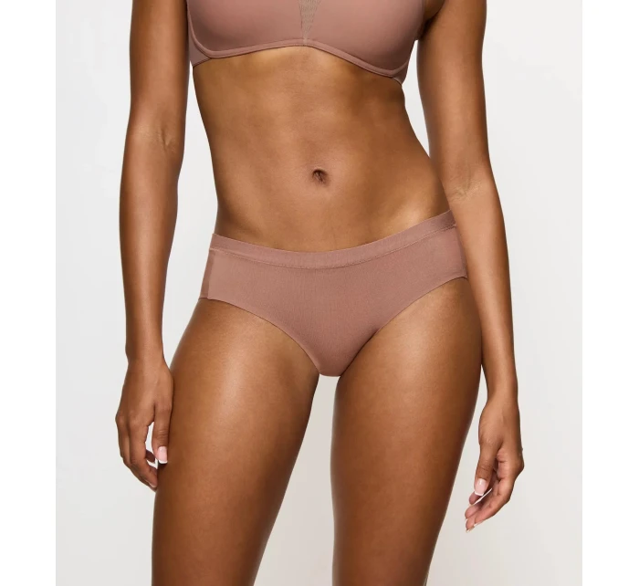 Dámske nohavičky Smart Natural Hipster EX - BROWN - svetlohnedé 6901 - TRIUMPH