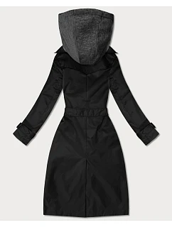 z kapturem czarny model 22037958 - HONEY WINTER