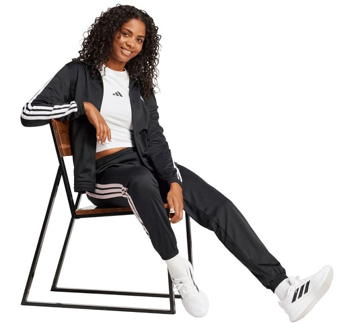 Mikina adidas Essentials Trricot 3-Stripes Sweatshirt W JC8889