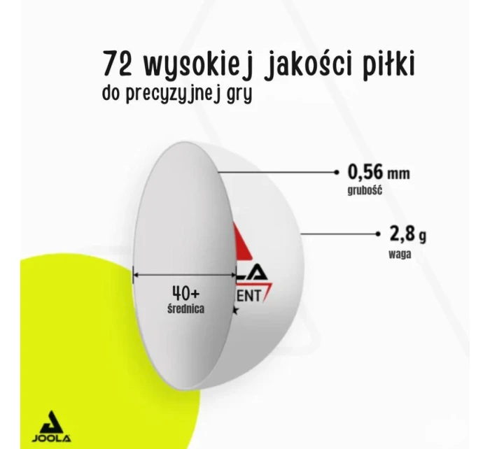 JOOLA  NA STOLNÍ TENIS 3  BÍLÉ model 21874388