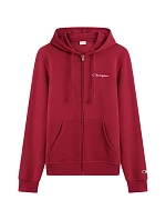 Bluza męska Champion Hooded Full Zip Sweatshirt czerwona 221794 RS508 pánské Bluza męska Champion Hooded Full Zip Sweatshirt czerwona 221794 RS508 pánské