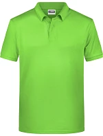 Daiber 8010 Pánske polo tričko z bio bavlny 02.8010 limetkovozelené