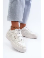 Sneakersy Damskie Big Star NN274357 Memory Foam System Białe