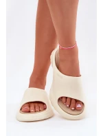 Dámské Pěnové Sandály Big Star model 21695296 Béžové - Big Star Shoes