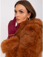 Rękawiczki AT RK model 19161922 bordowy - FPrice Rękawiczki AT RK model 19161922 bordowy - FPrice