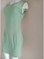 Dámske šaty 22080 zelené - FPrice