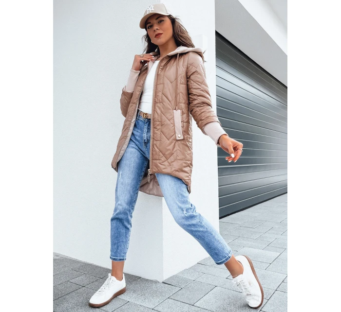 Dámská prošívaná bunda gold Dstreet model 21973417 - FashionStreet