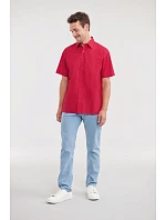 Popelínová košile s krátkým rukávem 11. white model 22475543 - Russell Athletic Popelínová košile s krátkým rukávem 11. white model 22475543 - Russell Athletic