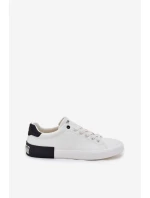 Pánské Tenisky Eko Kůže Big Star model 21706168 Bílé - Big Star Shoes Pánské Tenisky Eko Kůže Big Star model 21706168 Bílé - Big Star Shoes