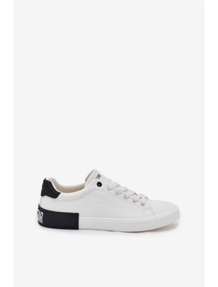 Pánské Tenisky Eko Kůže Big Star model 21706168 Bílé - Big Star Shoes Pánské Tenisky Eko Kůže Big Star model 21706168 Bílé - Big Star Shoes