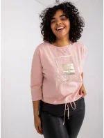 Blúzka RV BZ 7406.22 svetlo ružová