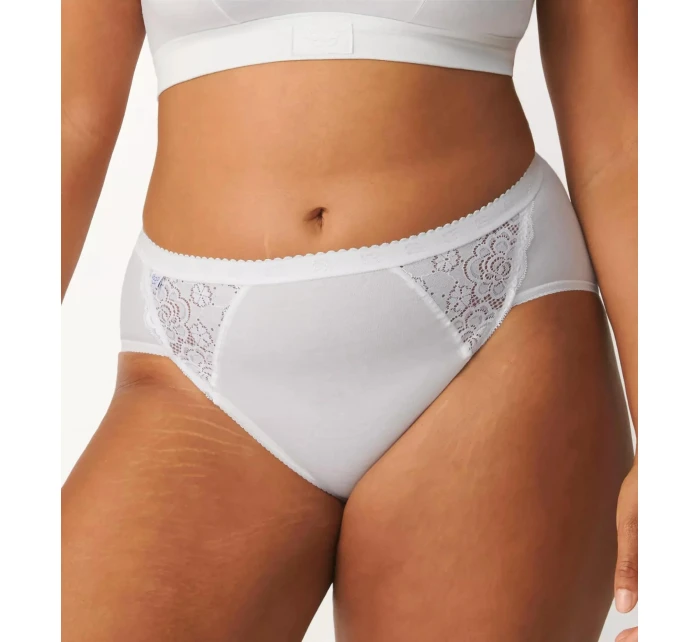 Dámské kalhotky Chic Midi bílé - Sloggi