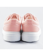 Ružové dámske športové topánky (S221)