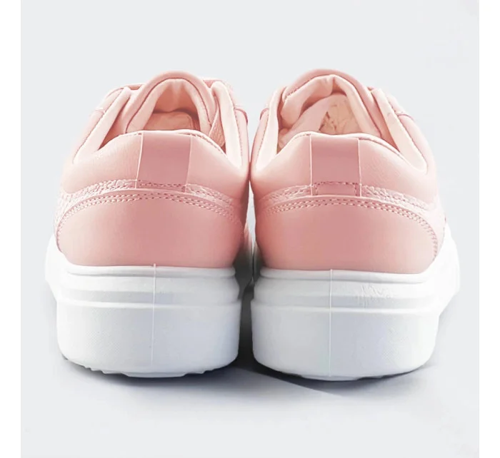 Ružové dámske športové topánky (S221)