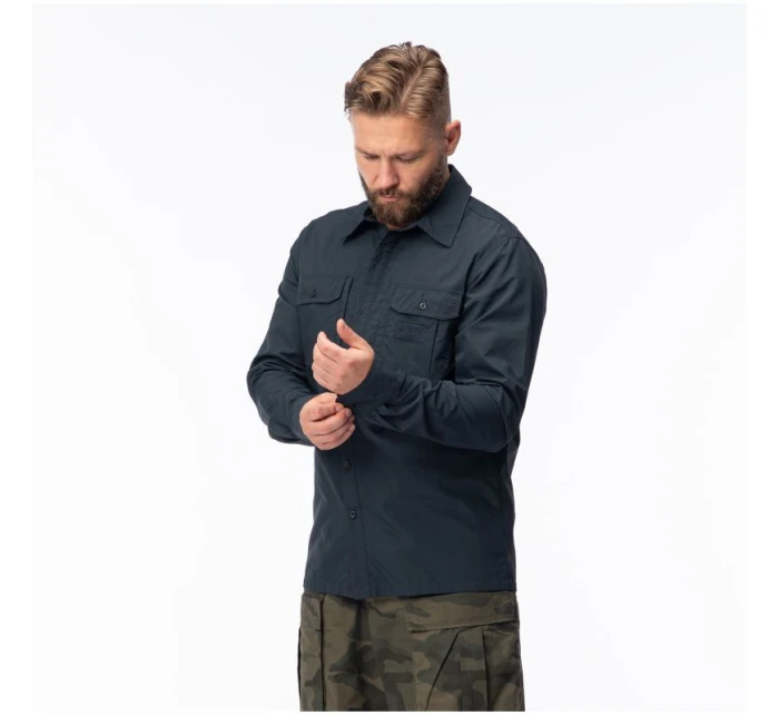 Pánske tričko Defender M 92800499780 Black - Magnum