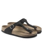Birkenstock Gizeh Birko-Flor women's Narrow Black žabky pre úzke chodidlo vegan black (1020487) dámske