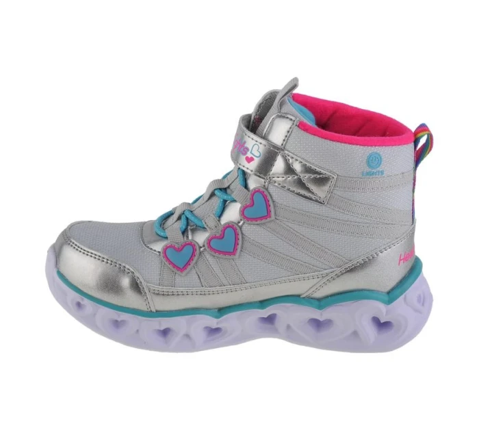 Skechers Sweetheart Lights - Sweet Styling 302668L-SMLT Silver 32
