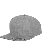 6 panelová Snapback kšiltovka heather grey model 22482394 - Flexfit 6 panelová Snapback kšiltovka heather grey model 22482394 - Flexfit