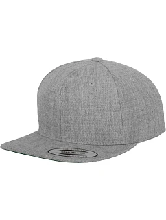 6 panelová Snapback kšiltovka heather grey model 22482394 - Flexfit