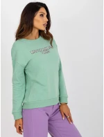 Dámska mikina MA BL 2202032 mikina.28X svetlo zelená - FPrice