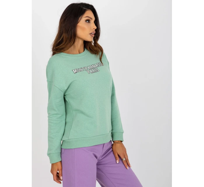 Dámska mikina MA BL 2202032 mikina.28X svetlo zelená - FPrice