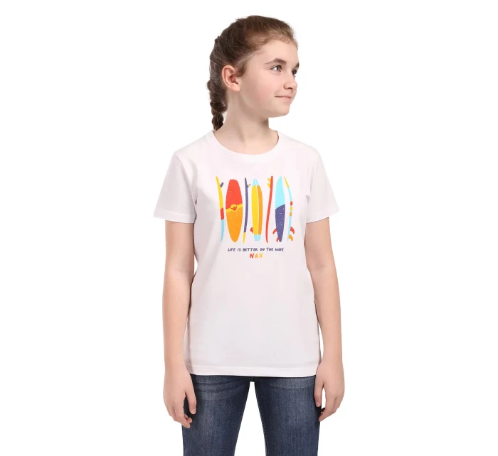 Detské bavlnené tričko NAX OMESO Detské bavlnené tričko NAX OMESO