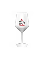 YOU ARE MY EVERYTHING - biely nerozbitný pohár na víno 470 ml