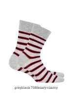 Pánske ponožky Wola Perfect Man vzorované W 94N03 Casual