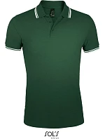 SOL'S Pasadena Men Pánské piqué polo model 22521849 forest green/white SOL'S Pasadena Men Pánské piqué polo model 22521849 forest green/white