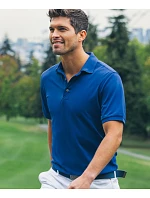 Cutter & Buck Virtue Polo Solid Men Pánske funkčné polo tričko 68.4434 červené Cutter & Buck Virtue Polo Solid Men Pánske funkčné polo tričko 68.4434 červené