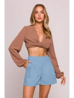 M860 Džínsové šortky - svetlomodré