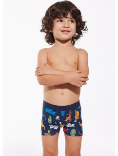 Chlapčenské boxerky Young Boy 700/134 Australia Dark Blue Printed - Cornette