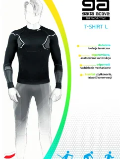 Pánsky nátelník T-SHIRT L MEN THERMOACTIV BASIC MOUNT
