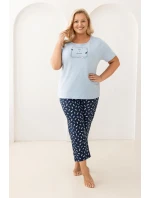 DÁMSKE PYŽAMO 733 VEĽKÉ W/26