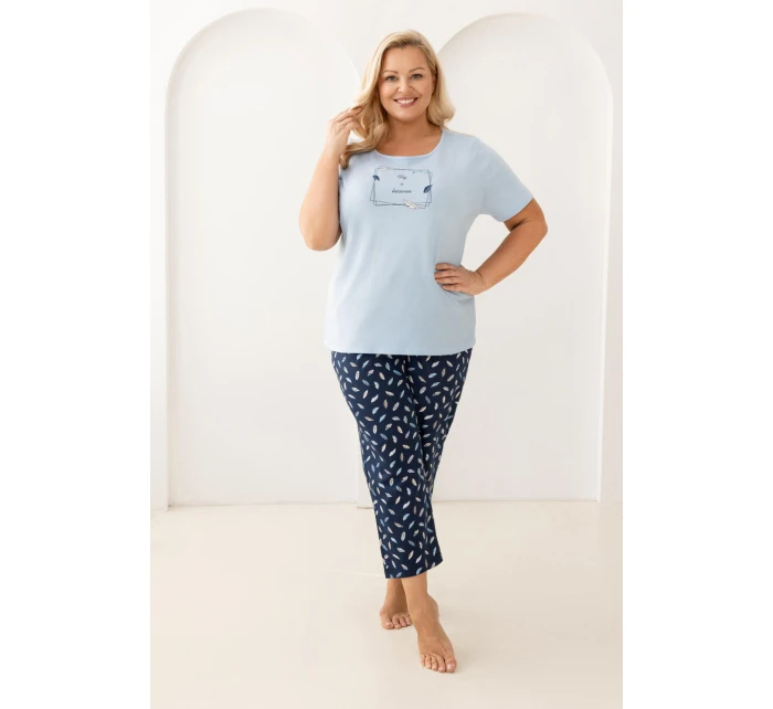 DÁMSKE PYŽAMO 733 VEĽKÉ W/26