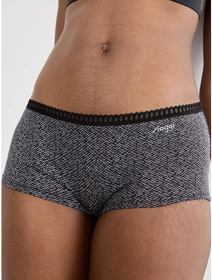sloggi GO Crush Short C3P - Black Combination - SLOGGI Black Combination - SLOGGI