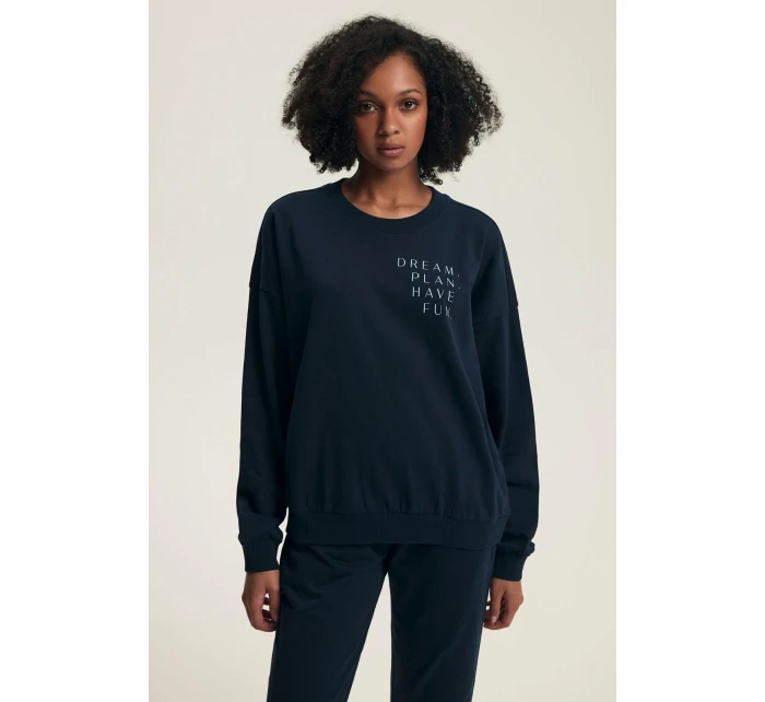 Dámske pyžamo Henderson 43705 Delancy dĺžka/r S-3XL