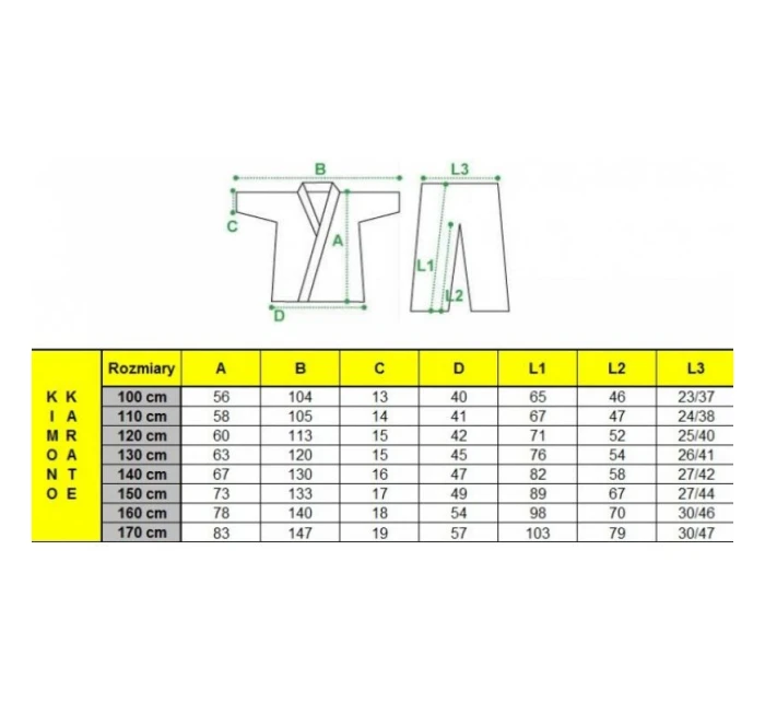 kimono 9 oz 120 cm model 21348585 - Masters kimono 9 oz 120 cm model 21348585 - Masters