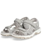 Pohodlné sandále Rieker W RKR674 sivé